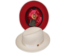 Load image into Gallery viewer, Bruno Capelo Hats 'Princeton' Different Color Under Brim - Alligator World
