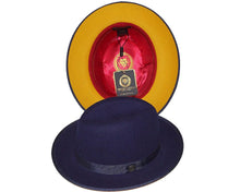 Load image into Gallery viewer, Bruno Capelo Hats 'Princeton' Different Color Under Brim - Alligator World
