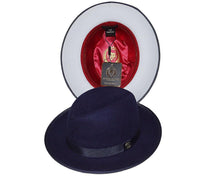 Load image into Gallery viewer, Bruno Capelo Hats 'Princeton' Different Color Under Brim - Alligator World
