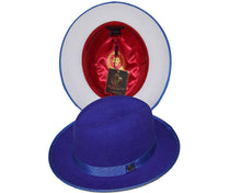 Load image into Gallery viewer, Bruno Capelo Hats 'Princeton' Different Color Under Brim - Alligator World
