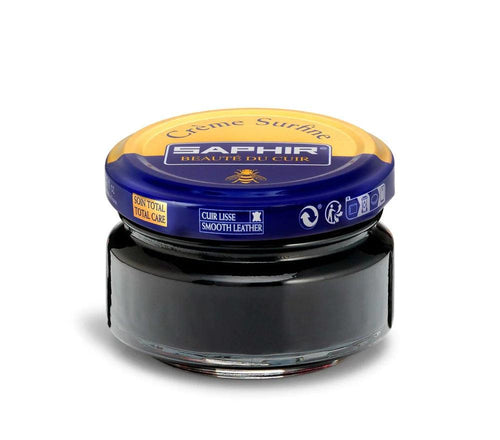 Saphir Crème Surfine Shoe Polish Black