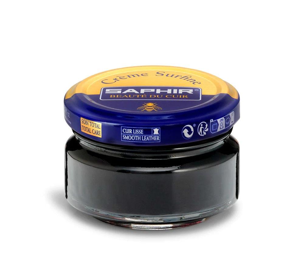 Saphir Crème Surfine Shoe Polish Black - Alligator World