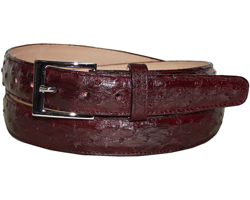 Belvedere Ostrich Belt # 2001