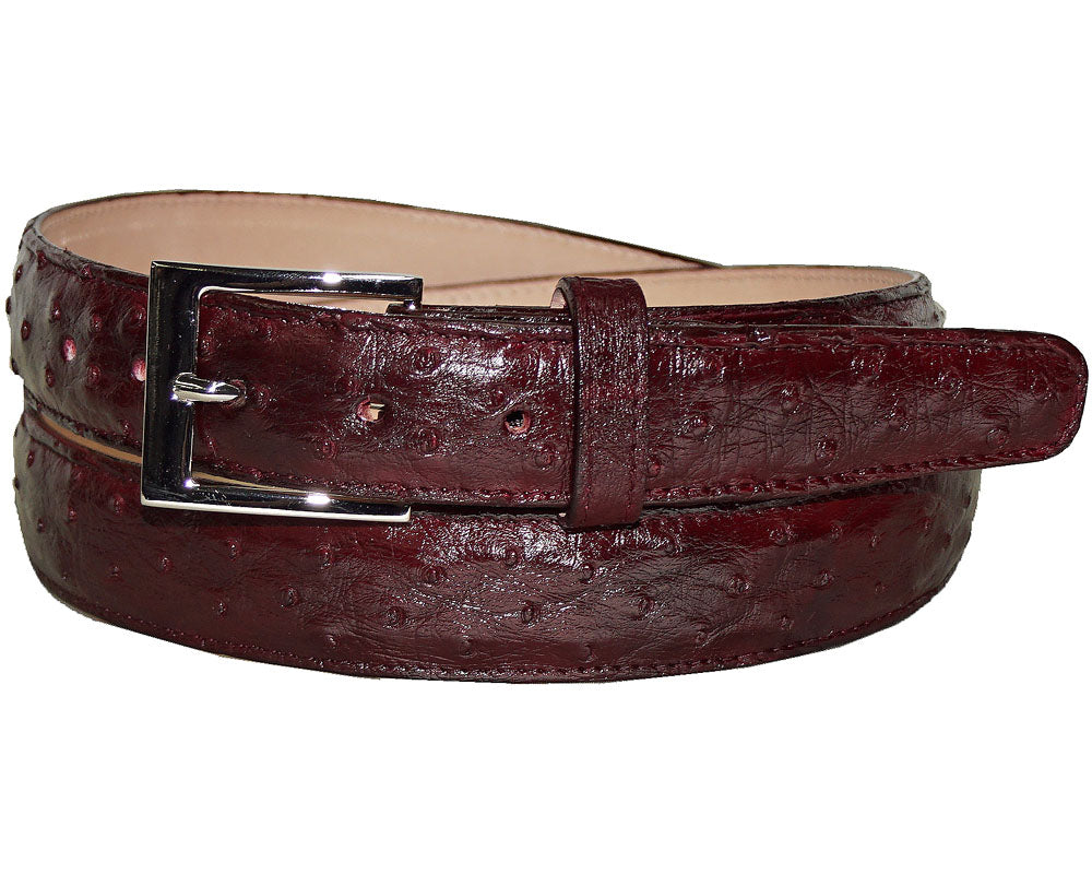 Belvedere Ostrich Belt # 2001