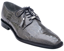 Load image into Gallery viewer, Belvedere 'Batta' Catalog Ostrich Leg Lace-Up Shoes
