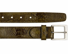 Load image into Gallery viewer, Belvedere Ostrich Leg Belt # 2000 Catalog
