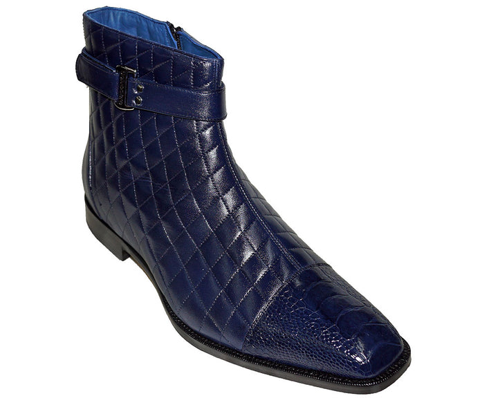 Belvedere Ostrich Leg Boot 'Liberin' (Libero)