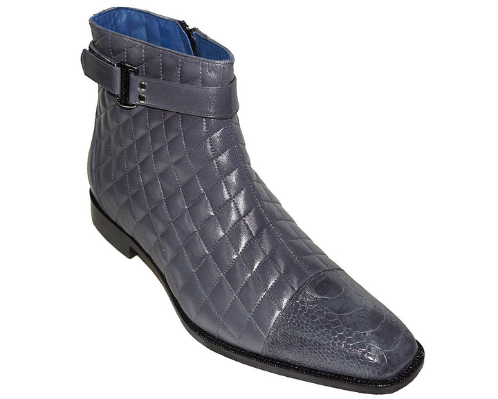 Belvedere Ostrich Leg Boot 'Liberin' (Libero)