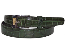 Load image into Gallery viewer, Belvedere Alligator Belt # 2008
