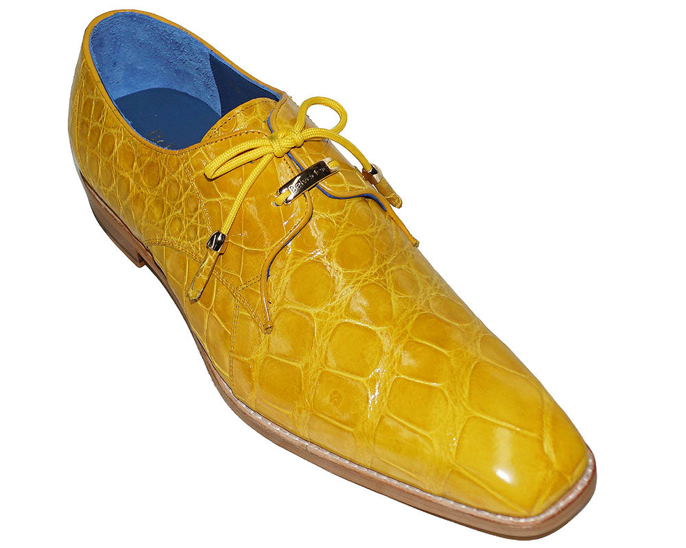 Belvedere Lace-Up Alligator Shoes  display picture 1