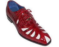Belvedere Alligator Lace-Up Shoes 'Simon'