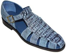 Load image into Gallery viewer, Belvedere Crocodile Sandal &#39;Fabrizio&#39;
