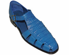 Load image into Gallery viewer, Belvedere Crocodile Sandal 'Fabrizio'
