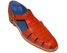 Load image into Gallery viewer, Belvedere Crocodile Sandal 'Fabrizio'
