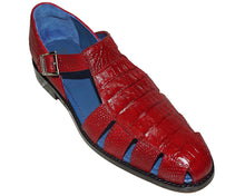 Load image into Gallery viewer, Belvedere Crocodile Sandal 'Fabrizio'
