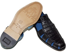 Load image into Gallery viewer, Belvedere Crocodile Sandal 'Fabrizio'
