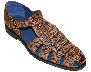 Belvedere Crocodile Sandal 'Fabrizio'