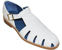 Load image into Gallery viewer, Belvedere Crocodile Sandal 'Fabrizio'
