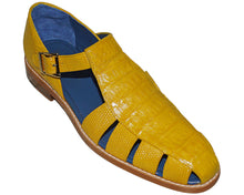 Load image into Gallery viewer, Belvedere Crocodile Sandal 'Fabrizio'
