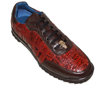 Load image into Gallery viewer, Belvedere Crocodile Lace-Up Casuals 'Apex'
