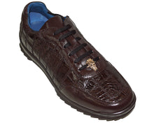 Load image into Gallery viewer, Belvedere Crocodile Lace-Up Casuals 'Apex'

