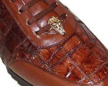 Load image into Gallery viewer, Belvedere Crocodile Lace-Up Casuals 'Apex'
