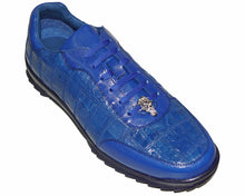 Load image into Gallery viewer, Belvedere Crocodile Lace-Up Casuals 'Apex'
