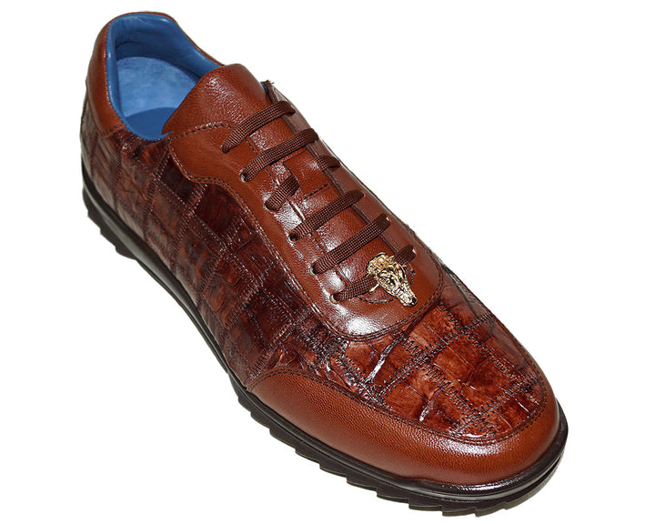 Belvedere Crocodile Lace-Up Casuals 'Apex'