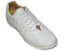 Load image into Gallery viewer, Belvedere Crocodile Lace-Up Casuals 'Apex'
