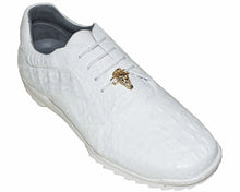 Load image into Gallery viewer, Belvedere Hornback Crocodile Sneaker 'Salvo'
