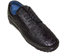 Load image into Gallery viewer, Belvedere Lace-Up Ostrich Sneaker 'Remo'
