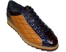Load image into Gallery viewer, Carrucci Quilted Leather Sneaker # KS62602
