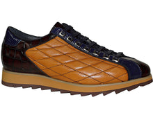 Load image into Gallery viewer, Carrucci Quilted Leather Sneaker # KS62602
