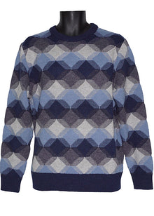 Load image into Gallery viewer, Cigar Crewneck Sweater # CR560 Navy
