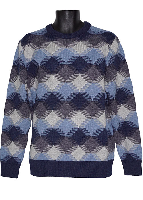 Cigar Crewneck Sweater # CR560 Navy