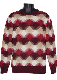 Cigar Crewneck Sweater # CR560 Port