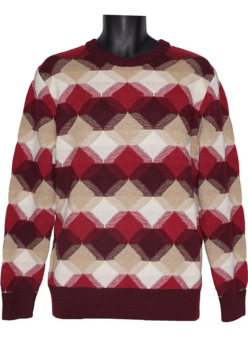 Cigar Crewneck Sweater # CR560 Port