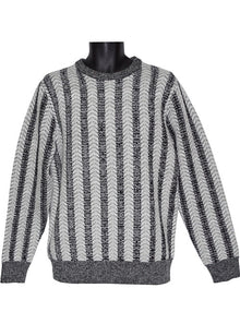 Load image into Gallery viewer, Cigar Crewneck Sweater # CR561 White Combo
