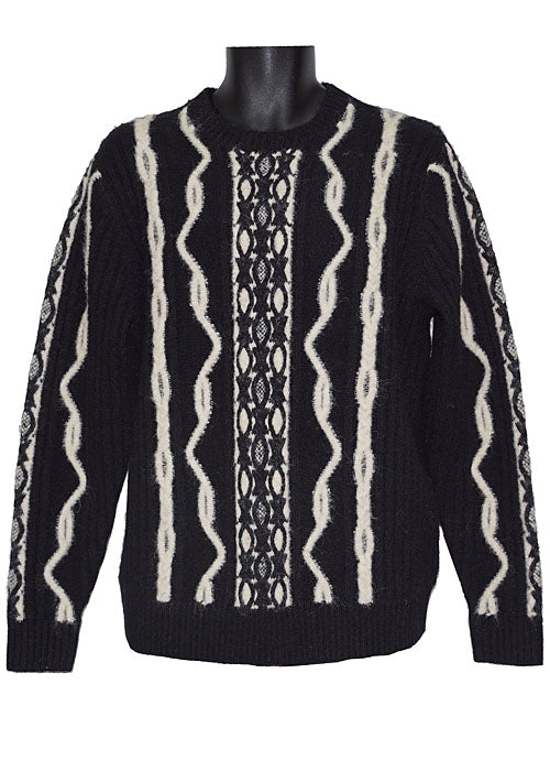 Cigar Crewneck Sweater # CR562 Black