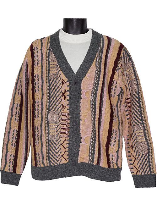 Cigar Cardigan Sweater # CRG1561 Charcoal