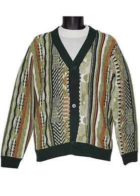 Cigar Cardigan Sweater # CRG1561 Forest