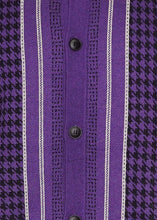 Load image into Gallery viewer, Cigar Button-Down Sweater/Jacket # KS535 Purple
