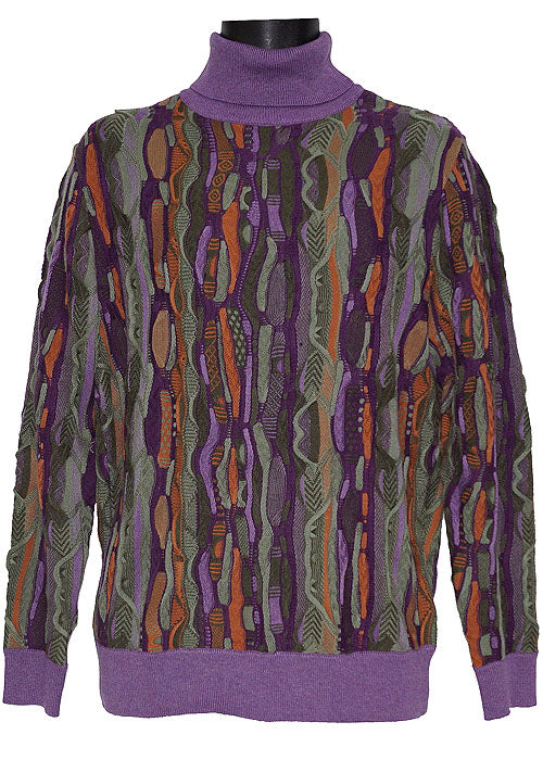 Cigar Turtleneck Sweater # T583 Lavender