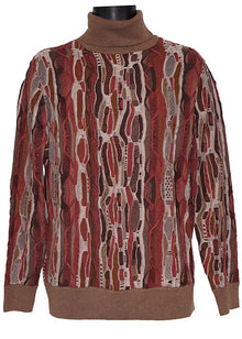 Load image into Gallery viewer, Cigar Turtleneck Sweater # T583 Mocha
