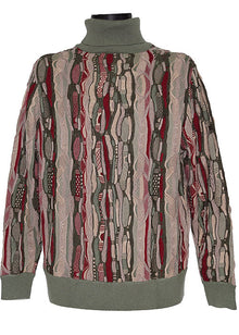 Load image into Gallery viewer, Cigar Turtleneck Sweater # T583 Sage
