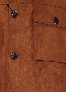 Load image into Gallery viewer, Cigar Ultra-Suede Jacket/Pants Set # CJP743 Camel

