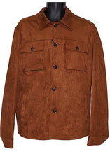 Load image into Gallery viewer, Cigar Ultra-Suede Jacket/Pants Set # CJP743 Camel
