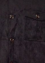Load image into Gallery viewer, Cigar Ultra-Suede Jacket/Pants Set # CJP744 Black

