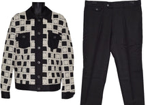 Load image into Gallery viewer, Cigar Jacket/Pants Set # BRX674 Black
