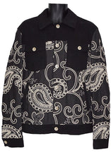 Load image into Gallery viewer, Cigar Stylish Jacket/Pants Set # BRX712 Black
